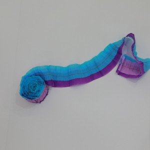 Kuuma myynti Macaron Color Crepe Paper Tassels Garland Roll Garland Christmas Wedding Party Sisustus